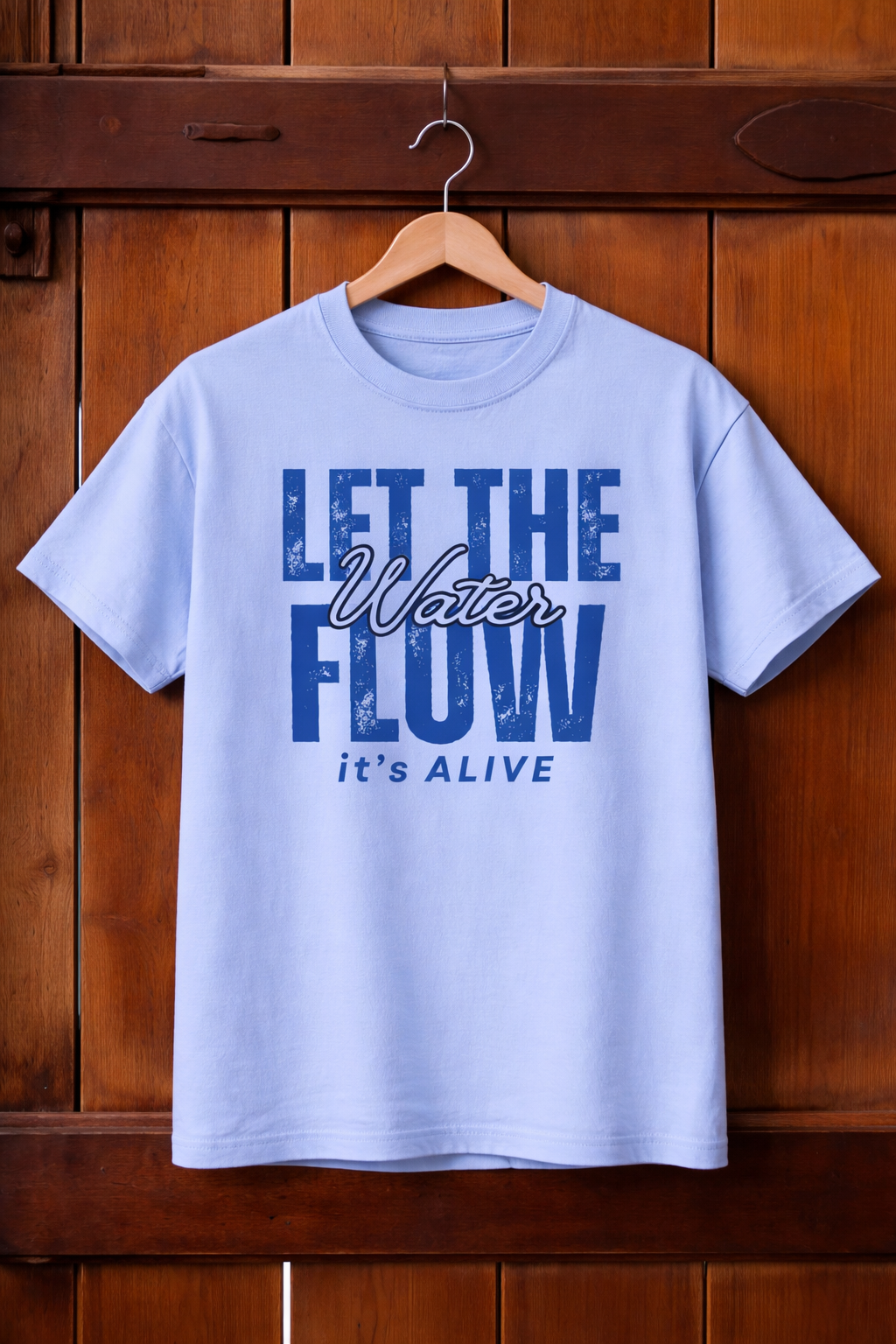 Let the Water Flow Tee – It's Alive