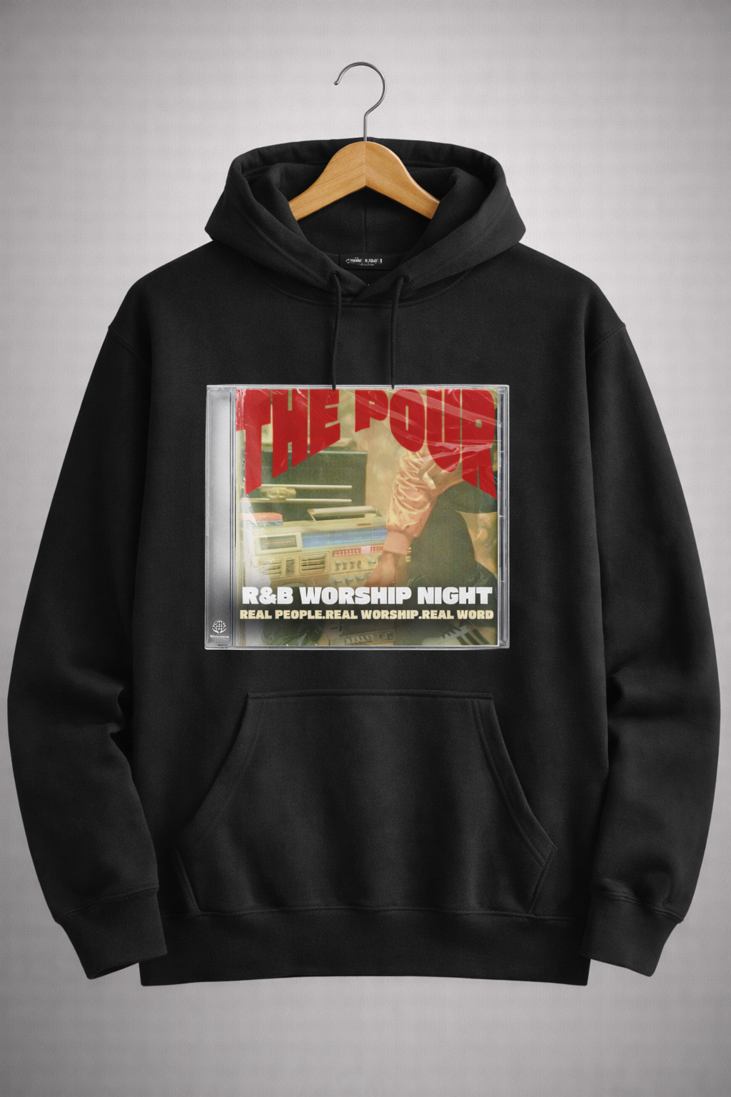 The Pour™ R&B Worship Night Hoodie (Front & Back Graphic)