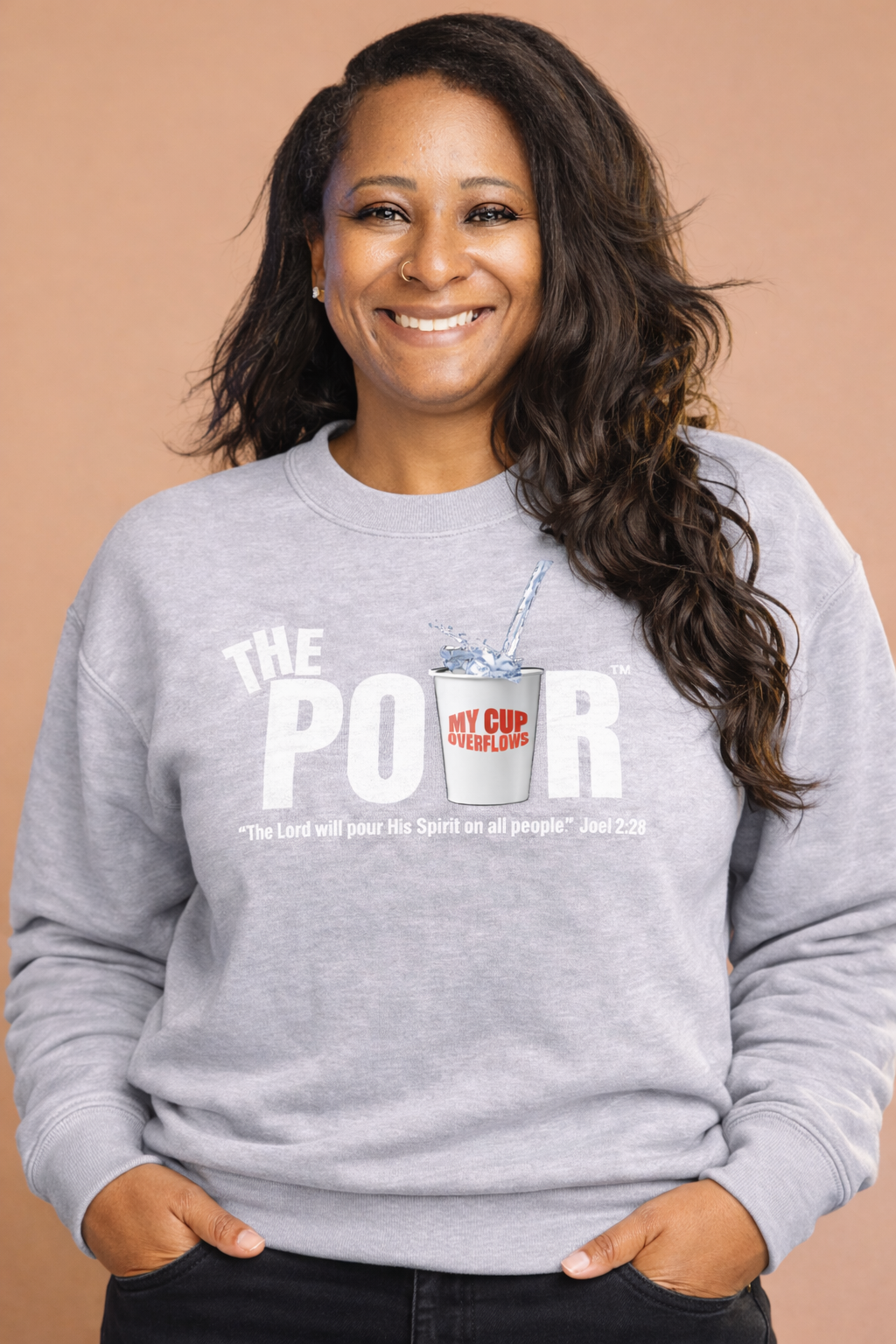 The Pour™ Crewneck — “My Cup Overflows” Edition