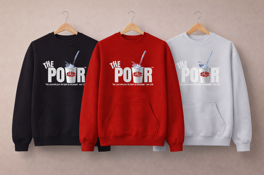 The Pour™ Crewneck — “My Cup Overflows” Edition