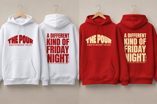 The Pour Hoodie – A Different Kind of Friday Night