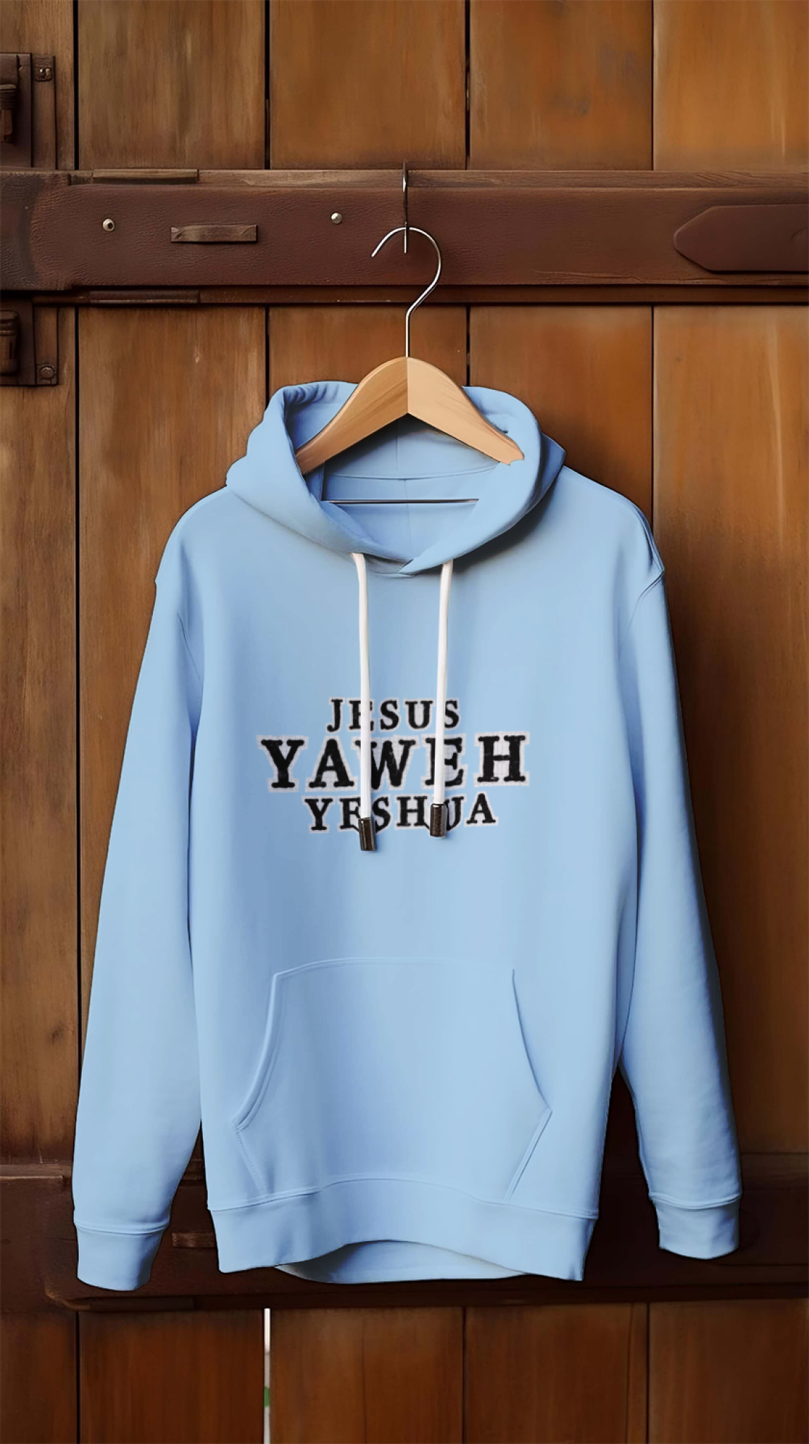 Jesus. Yahweh. Yeshua." Hoodie